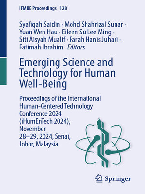 cover image of Emerging Science and Technology for Human Well-Being